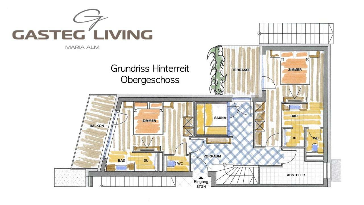 Apartamento Gasteg Living Maria Alm am Steinernen Meer Exterior foto